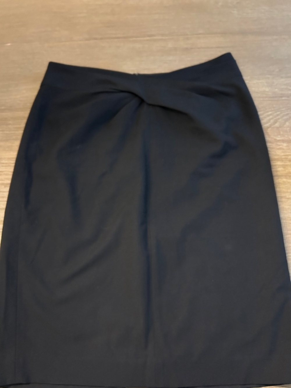 Michael Kors midi front bandage skirt, black, size 6